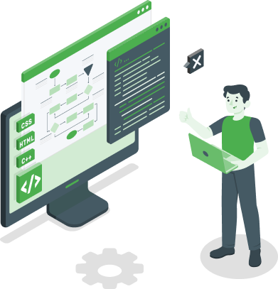 Business and technology illustration